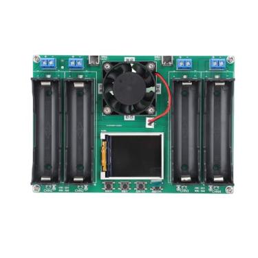 Imagem de Medição Automática de Carga e Descarga de 4 Vias DC5V Testador de Capacidade Bateria Tela de 1,77 Polegadas Display Digital Resistência Interna, Capacidade, Tensão, Corrente e