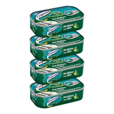 Imagem de Sardinha Coqueiro em Oléo 4 latas 125g