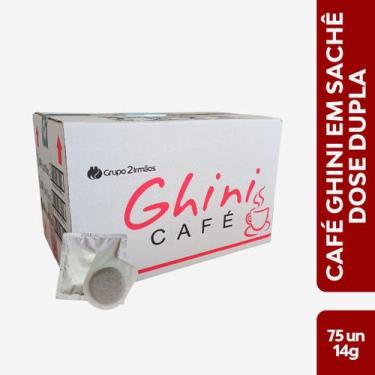 Imagem de Café Ghini Sachê doses duplo - 75 unidades