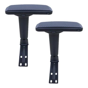 Imagem de Esquirla 2PCS Cadeira de escritório Substituição de braços na posição vertical confortável em casa Use Instalação Cadeira de braço Cadeira de braço Peças de