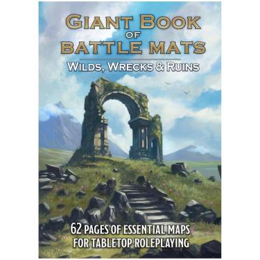 Imagem de Livro de Battle Mats Wilds, Wrecks & Ruins de Loke