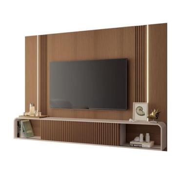 Imagem de Rack Painel Para Tv 85 Polegadas kansas 219x164-EdeCasaMoveis, Kansas 