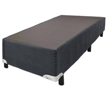Imagem de Base para Cama Box Solteiro Sommier Camurça 79x198x30 Ortobom