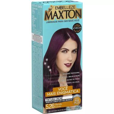 Imagem de Tinta de Cabelo Maxton Marsala Escuro 5.26 Eco