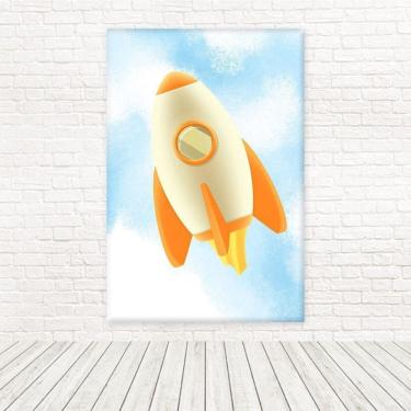 Imagem de Painel Retangular Tecido 3D Astronauta 1,50X2,20 Frt-5404