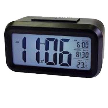 Imagem de Relógio Digital De Mesa Com Alarme Chronos Mbtech