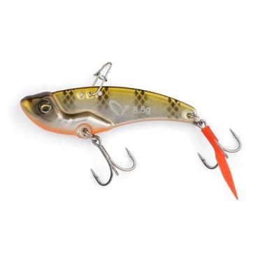 Imagem de Savage Gear VIB Blade Isca de pesca de 4,4 cm, poleiro, lâmina fina de fundição longa, ideal para Walleye, boca pequena, poleiro e truta, 3 pontos de fixação de isca para vibração ajustável