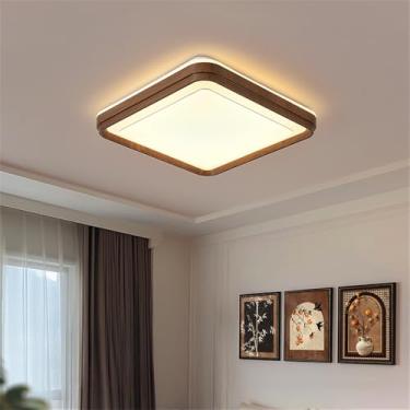 Imagem de Moderno Simplicidade Quarto Lâmpada de teto LED Moda Arte Sala de estar Estudo de restaurante Quarto infantil Corredor Varanda Luz (3843 50 * 50cm)