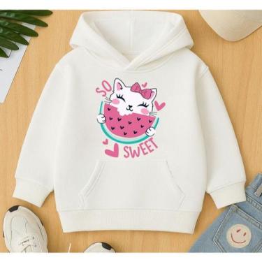 Imagem de Moletom Canguru Blusa De Frio Infantil Coleção Inverno Estampa So Swee