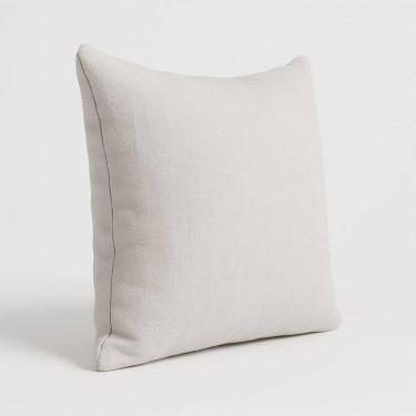 Imagem de Almofada 42cm Decorativa Suede Fofinha Para Sofá E Cadeira Bege