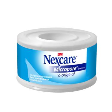 Imagem de Fita Micropore Nexcare Branca 25 mm x 4,5 m 1 Unidade