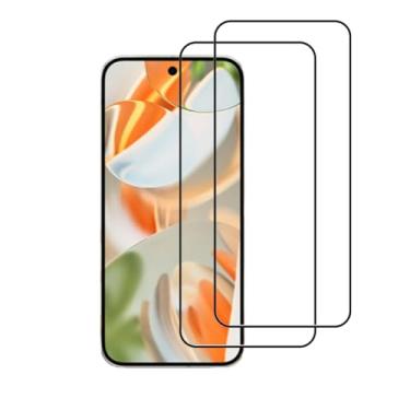 Imagem de VIESUP Película protetora de tela para Google Pixel 9 Pro XL, 2 peças de película protetora de vidro temperado antirriscos de cobertura total para Google Pixel 9 Pro XL