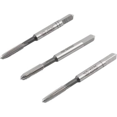 Imagem de Macho Manual de Aço Rápido N 5-1/8'' Unc Jogo com 3 peças Vonder Plus