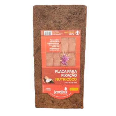 Imagem de Placa Fibra De Coco Plantas Trepadeiras Jardim Vertical - Nutriplan