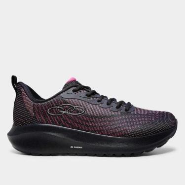 Imagem de Tênis Feminino Olympikus Acqua, Preto, Preto, 34