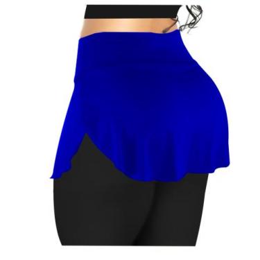 Imagem de saia tapa bumbum - topbrasil , Azul, M