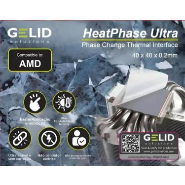 Imagem de Almofada De Silicone GELID Heat Phase Ultra 8.5W De Alto Desempenho E 
