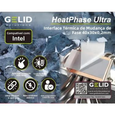 Imagem de Almofada De Silicone GELID Heat Phase Ultra 8.5W De Alta Performance E