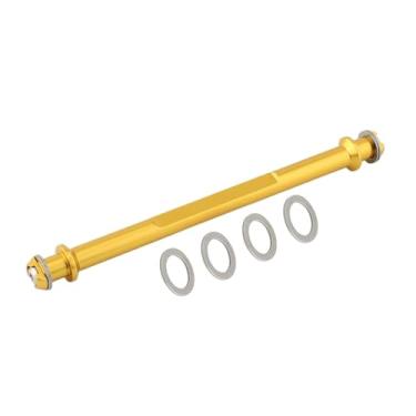 Imagem de oshhni Suporte para apoio de pés de motocicleta, suporte de extensão para apoio de pés para motocicleta, Ouro