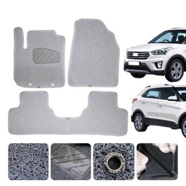 Imagem de Tapete Carro Capacho Novo Creta 22 a 2026 Robusta Sob Medida Impermeáv