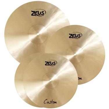 Imagem de Kit de Pratos Zeus Custom Set C