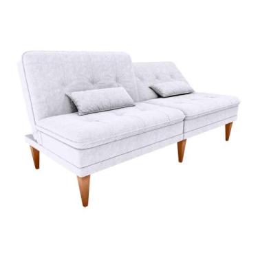 Imagem de Sofá Cama Living 2 Lugares 190cm Pietra Matrix, Boucle Bege