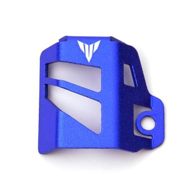 Imagem de MOWOK Adequado para Yamaha MT09 MT03 MT07 MT10 MT25 MT125 MT15 MT 09 03 07 10 25 125 15 FZ07 FZ09 Acessórios de motocicleta Protetor de reservatório de fluido de freio traseiro protetor de tampa de