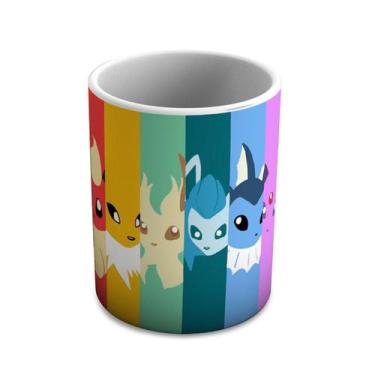 Imagem de Caneca de Ceramica Pokemon Eevee 325 Ml - Pomps Geek