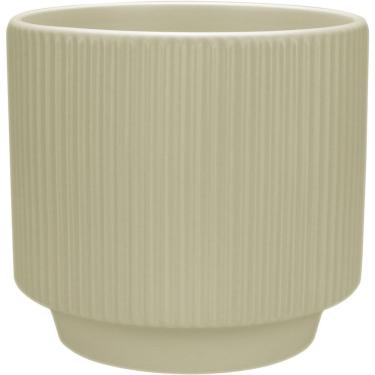 Imagem de Vaso Cachepô Decorativo Planta Home&co Cerâmica 12x13 Bege