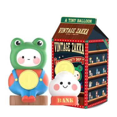 Imagem de Bonecas Blind Box POP MART BOBO e Coco Vintage ZAKKA, 1 peça