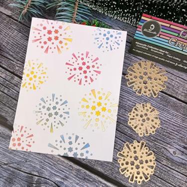 Imagem de Alinacutle 1 peça de matriz de corte de metal para fazer cartões feitos à mão, álbum de recortes, presente de papel, decoração de férias, modelo feito à mão - alinacutle (corte de fogos de artifício)