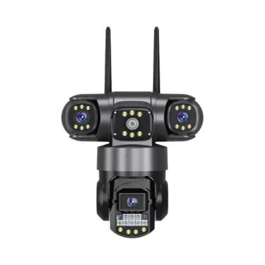 Imagem de Câmera de Segurança WiFi 4G com Zoom 10X e Lente Tripla de 12MP - Moni