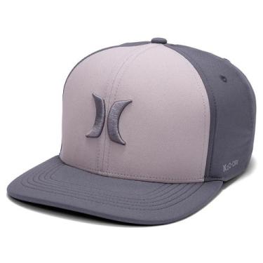 Imagem de Boné Hurley Aba Curva Two Tone SM26 Cinza, Único, Cinza claro
