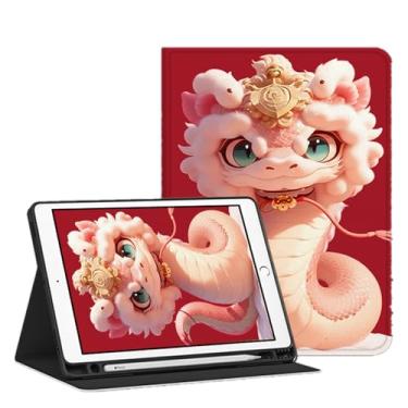 Imagem de Yzlvigrous Capa para ipad Mini 6 Gen 2021/ipad Mini 7 Gen 2024, Visualização em Vários Ângulos, Capa Fina de Suporte PU de 8.3 Polegadas com Despertar/sono Automático