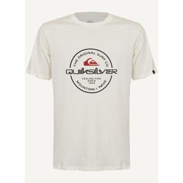 Imagem de Camiseta Quiksilver M/C Circle Up Branco-Masculino