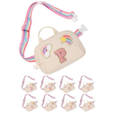 Imagem de Presentes de aniversário para meninas de 4, 5, 6, 7, 8, 9, 10, 11, 12 e 13 anos, presentes de formatura para adolescentes, filhas, irmã dela, pochete fofa, bolsa transversal, bolsa com cinto, coisas