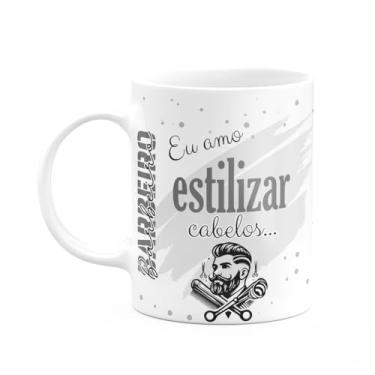 Imagem de JPS INFO, Caneca de Profissões - Sou Barbeiro - 325ml