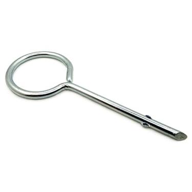 Imagem de Pro-Graad Fixador de fluxo A13 59230 Chave de pino de acoplamento de substituição – Serve para acopladores Ridgid K-400 K-50 K-3800 K-60SP K6200 C8 cabo de dreno estilo R, compatível com R-Type 5/20.3