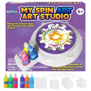 Imagem de Wings Giant Kit de máquina de arte giratório de pintura para crianças, spinner de tinta com protetor contra respingos, pintura mais grossa, artes e artesanato, presentes para aniversário