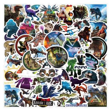 Imagem de Adesivos Arks Survivals Evolveds em vinil impermeável 60 unidades/lote