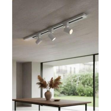 Imagem de Trilho Eletrificado 50cm + 3 Spots 20w Led Minimalista Biv - Bela Home