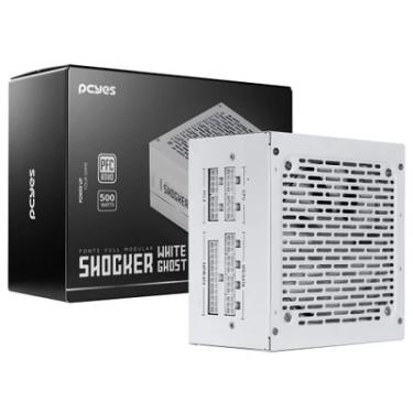 Imagem de Fonte De Alimentação Gamer PCyes Shocker Full Modular 500w 80 Plus White - White Ghost