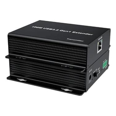 Imagem de Extender Video Usb 3.2 100mts 3 Saida Usb Cat6 Mouse Teclado