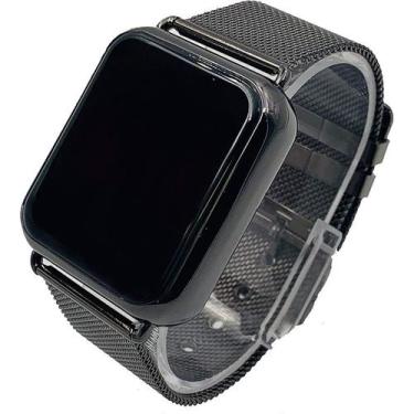 Imagem de Relógio Feminino Digital Led Dourado Prata Preto Moda Blogueira Linha 