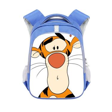Imagem de Mochila Tiggers Anime School Bag Cartoon Student Lap 26x13x36cm
