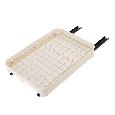 Imagem de TOPINCN Organizador de Armário Removível, Gavetas Deslizantes Expansíveis Com Trilho Deslizante, Gavetas de Armário para Organização de Armário Base de Cozinha