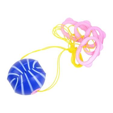 Imagem de Fiocias Jogo de Peteca de Puxar com Buracos E Cordas Resistentes, Um Brinquedo Esportivo Divertido para Toda a Família, Ideal para a Brincadeira Dos Meninos, Azul