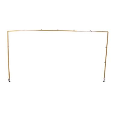 Imagem de Eujgoov Sobre o Suporte da Haste da Mesa, de Mesa de Ferro à Prova de Ferrugem Com Braçadeiras para Decoração Resistente, Estrutura Portátil de 12 Hastes para Festas de Casamento, Eventos Internos