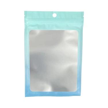 Imagem de Mini Sacos Transparentes Para Embalagem De Joias 100pcs Reutilizáveis 