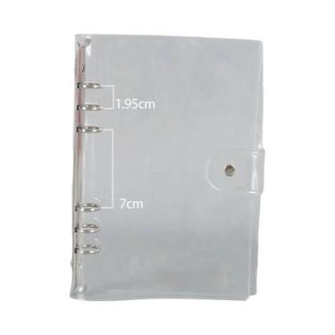 Imagem de Pastas De Armazenamento A5 Com 6 Furos, Bolsa Transparente Para Organi